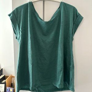 Garnet Hill cropped boxy weekender Tee